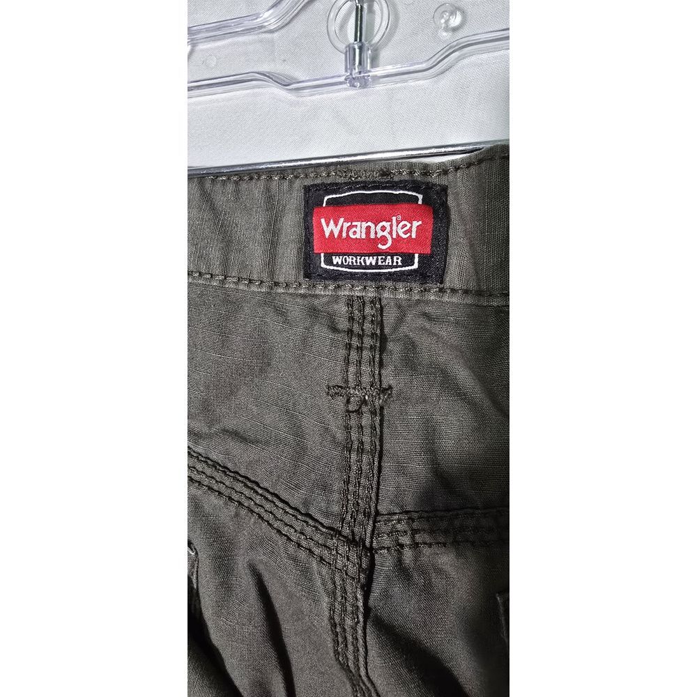 WRANGLER‎ - Men Gray Workwear Ripstop Cargo Pants 42 X 30 - Picture 2 of 7